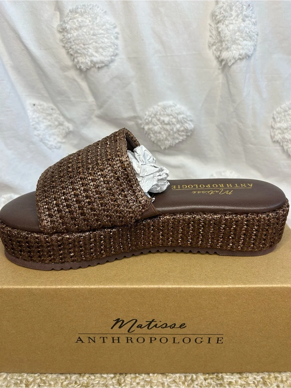Anthropologie Matisse Montego Platform Slides